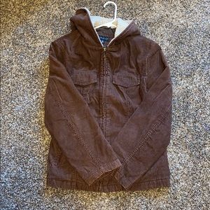 Brown corduroy jacket
